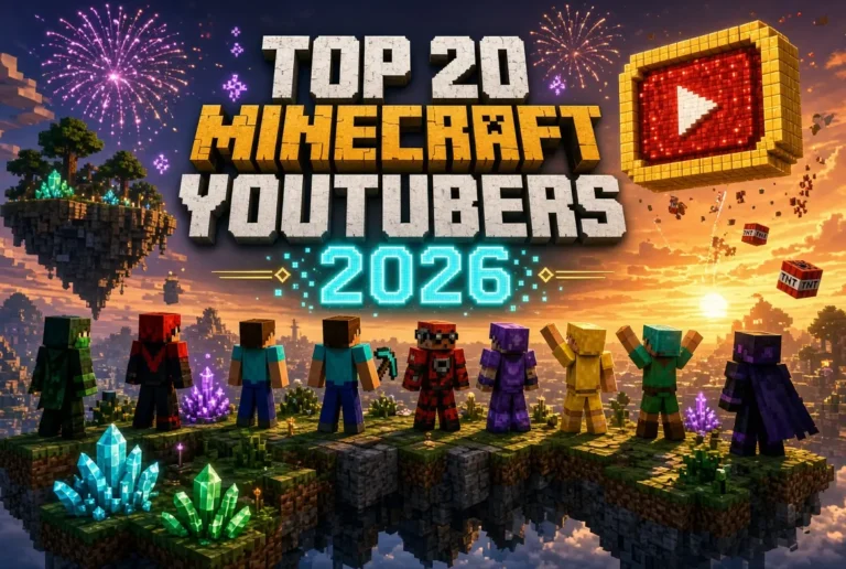 Top 20 Minecraft YouTubers in 2026
